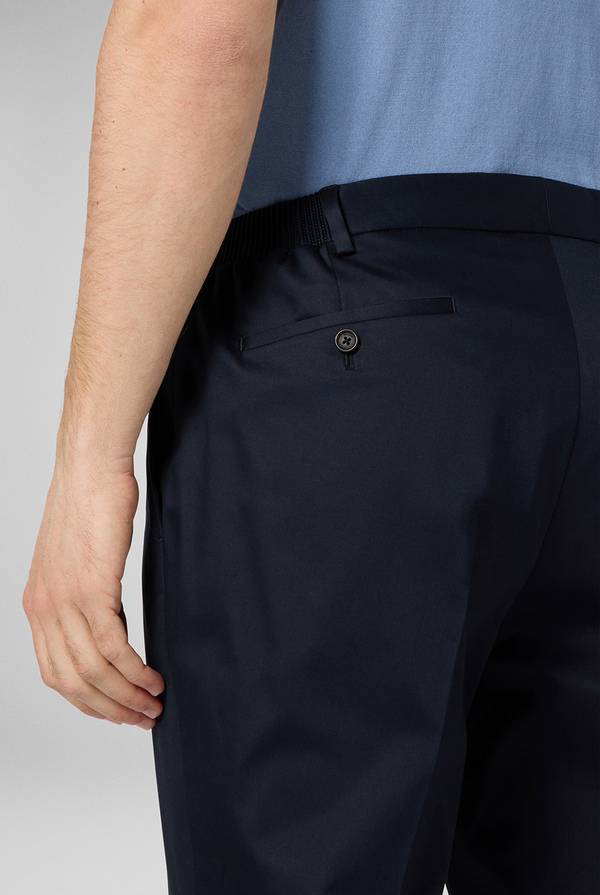 Pal Zileri Pantalone In Cotone E Tencel Stretch