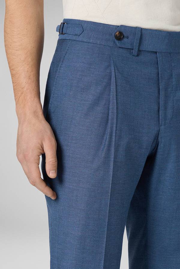 Pal Zileri Pantalone In Lana E Bamboo