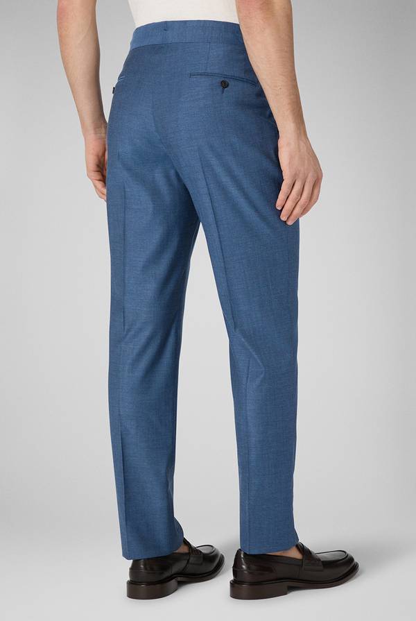 Pal Zileri Pantalone In Lana E Bamboo