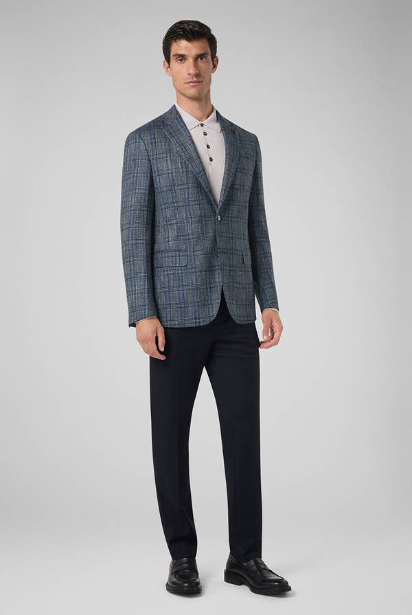 Pal Zileri Pantaloni Chino In Tencel Stretch