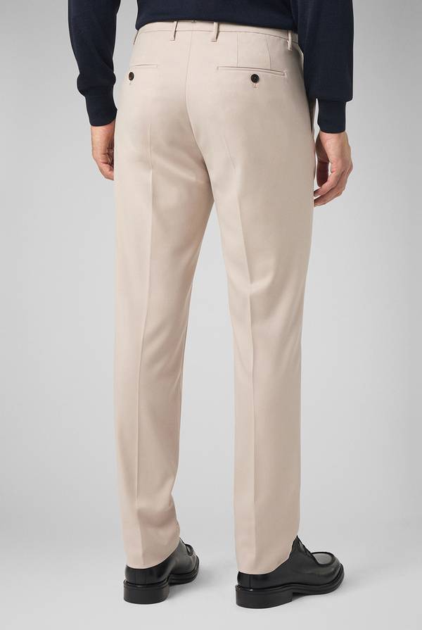 Pal Zileri Pantaloni Chino In Tencel Stretch