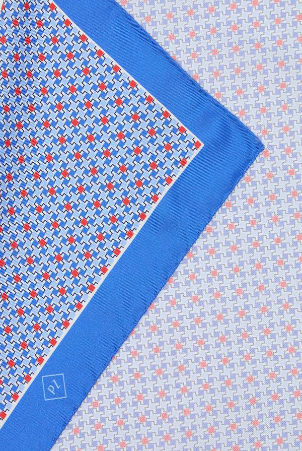 Pal Zileri Pochette In Seta Pied De Poule