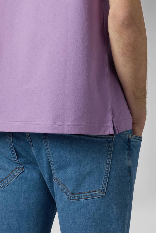 Pal Zileri Polo Con Monogramma Allover