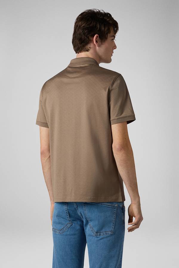 Pal Zileri Polo Con Monogramma Allover