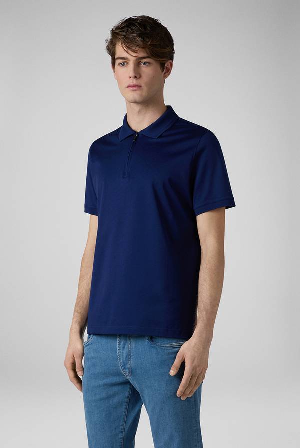 Pal Zileri Polo Con Monogramma Allover