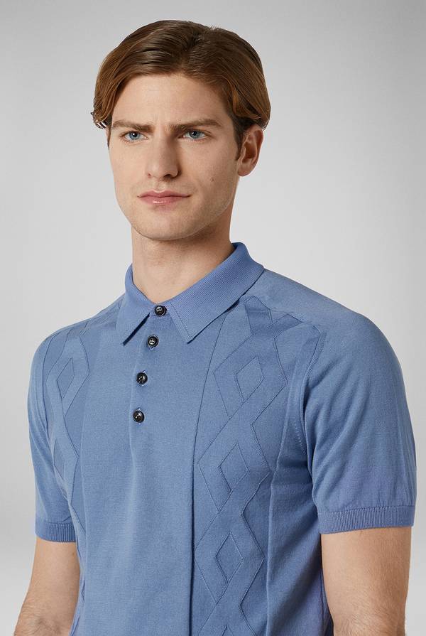 Pal Zileri Polo In Maglia Con Calati