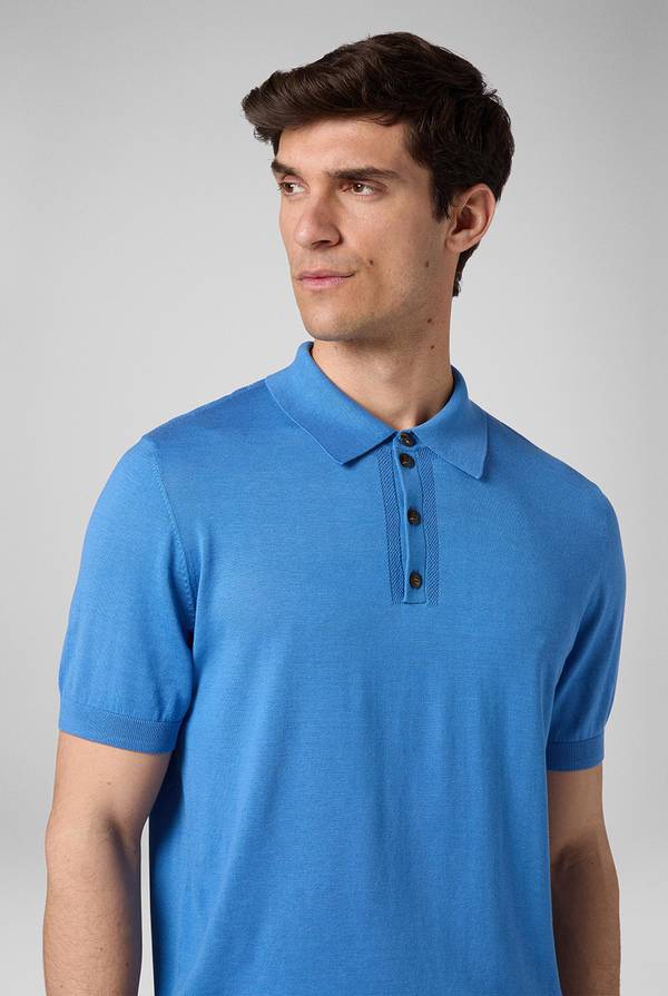 Pal Zileri Polo In Maglia Di Lana E Seta