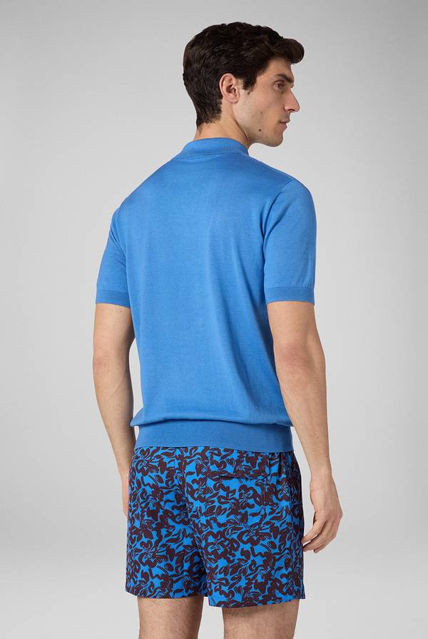 Pal Zileri Polo In Maglia Di Lana E Seta