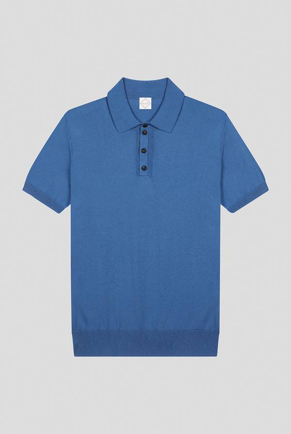 Pal Zileri Polo in maglia di lana e seta