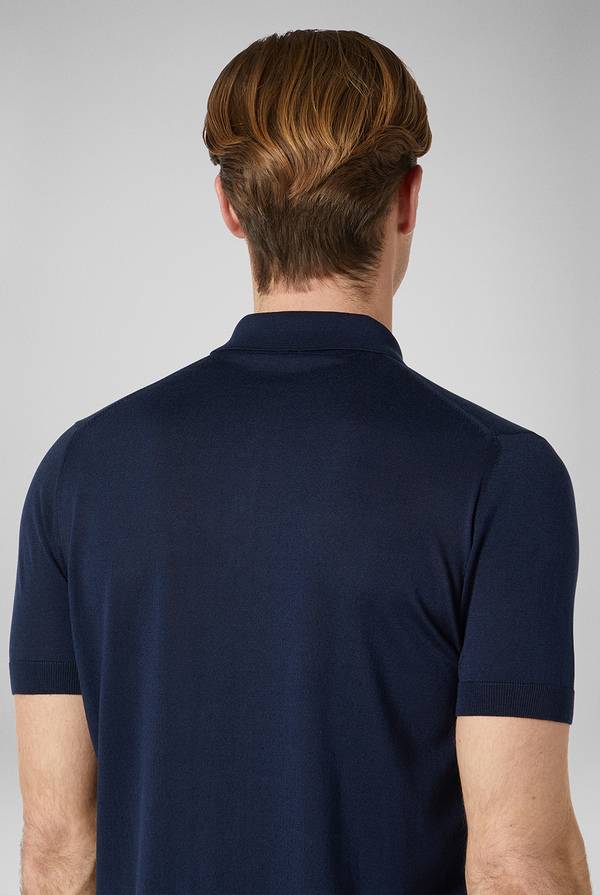 Pal Zileri Polo In Maglia Di Seta E Cotone