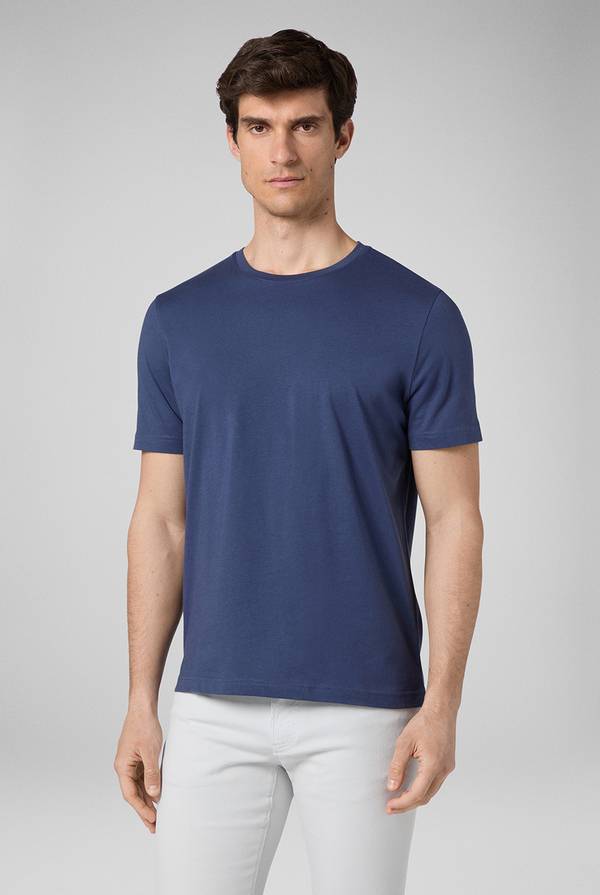 Pal Zileri T-Shirt In Cotone Nel Colore Blu