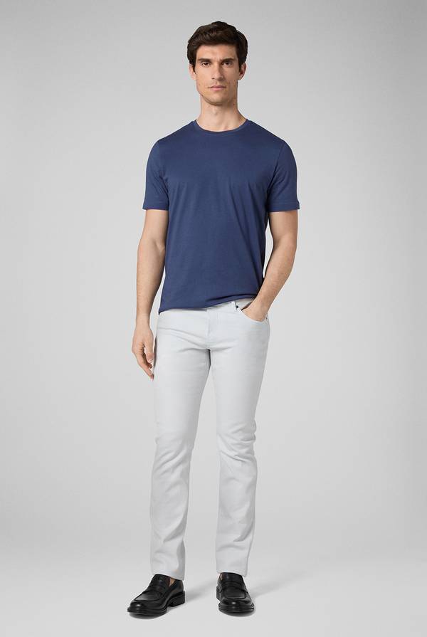 Pal Zileri T-Shirt In Cotone Nel Colore Blu Navy