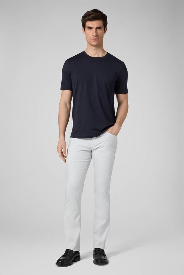 Pal Zileri T-Shirt In Cotone Nel Colore Blu Navy