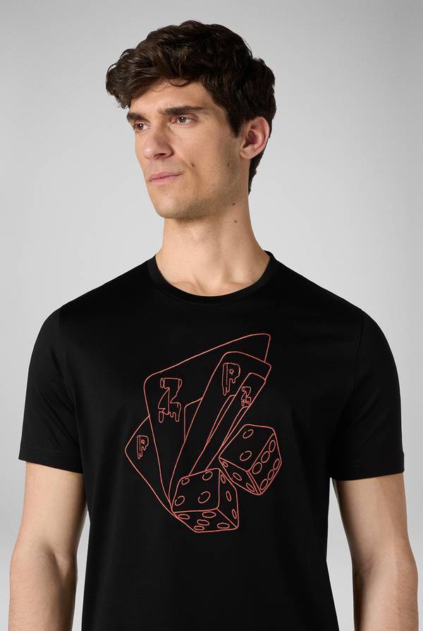 Pal Zileri Tshirt Ricamata