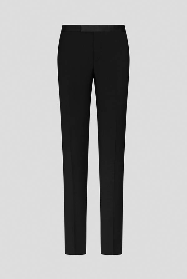 Pal Zileri Pantalone classico con banda in raso in vita