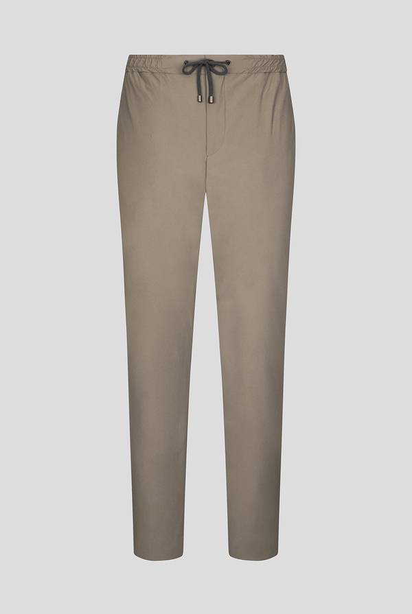 Pal Zileri Pantaloni in pura lana con coulisse regolabile