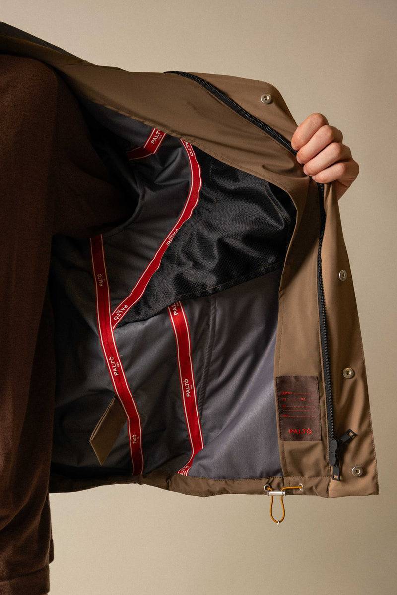 Paltò TOBIA VIN 3 LAYERS PATCH