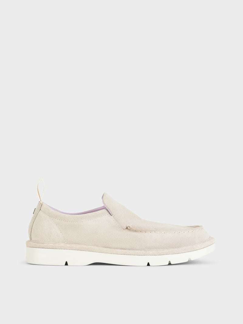 Panchic SLIP ON P19 DONNA IN SUEDE NEBBIA