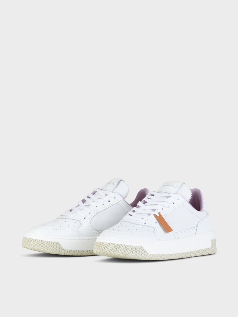 Panchic SNEAKER LOW P02 DONNA IN PELLE BIANCO