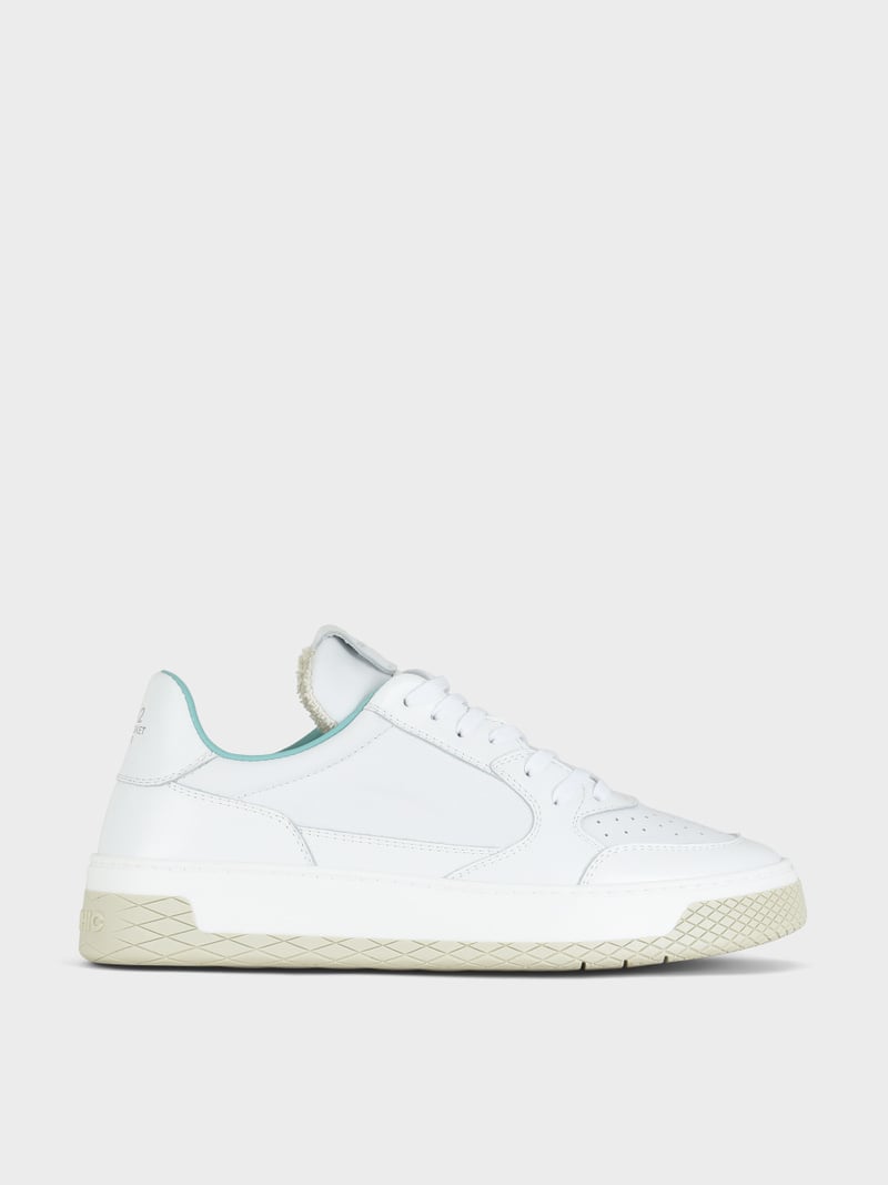 Panchic SNEAKER LOW P02 UOMO IN PELLE BIANCO