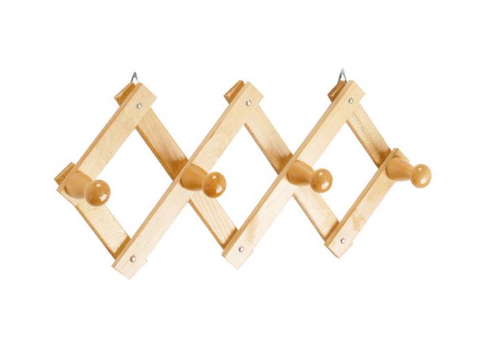 Panetta Casalinghi 130 - Attaccapanni espensibile 4 posti