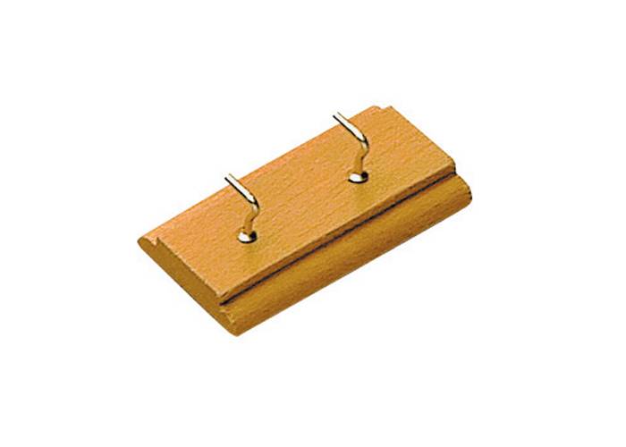 Panetta Casalinghi 172/1 - Attacchino sagomato 2 ganci, colori assortiti