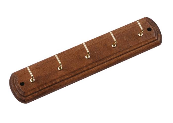 Panetta Casalinghi 172/2 - Attacchino sagomato 5 ganci, colori assortiti