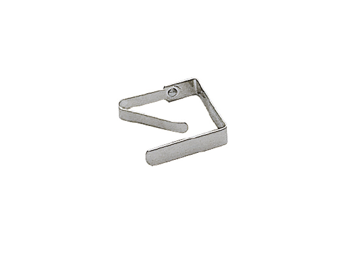 Panetta Casalinghi 266/3 - Fermatovaglie in acciaio nichelato grande