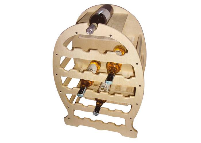 Panetta Casalinghi 305 - Cantinetta in betulla 24 posti