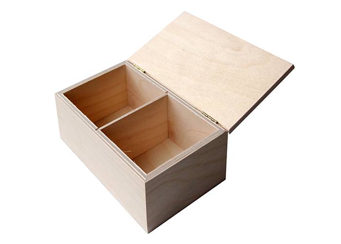 Panetta Casalinghi 55/2 - Portaoggetti/portagioie con coperchio e due scomparti