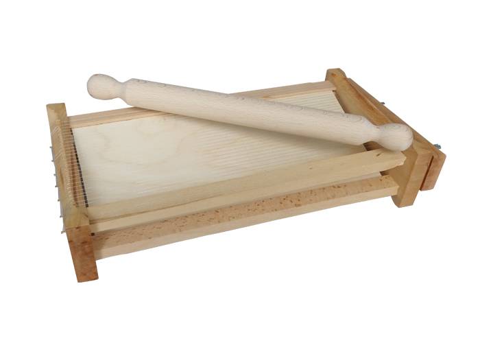 Panetta Casalinghi 88/5 - Chitarra doppia per pasta con mattarello