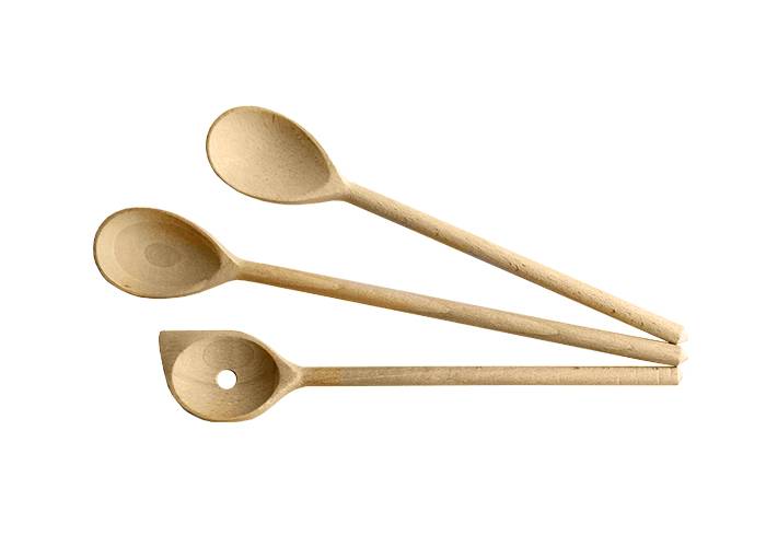 Panetta Casalinghi 9/1 - Busta tris due cucchiai e 1 cucchiaio becco forato