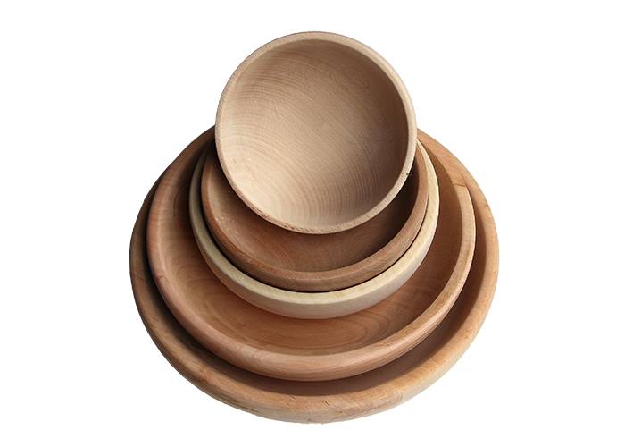 Panetta Casalinghi Ciotola in legno di altezza 6 cm