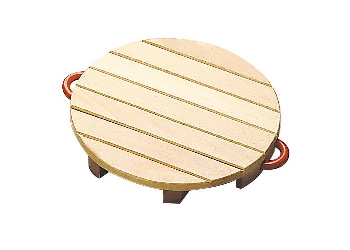 Panetta Casalinghi 33/1 - Sottopentola legno tondo