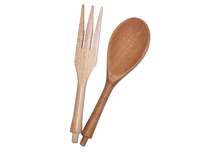 Panetta Casalinghi 4/3 - Coppia posate per insalata Panetta Casalinghi 4/3 - Coppia posate per insalata