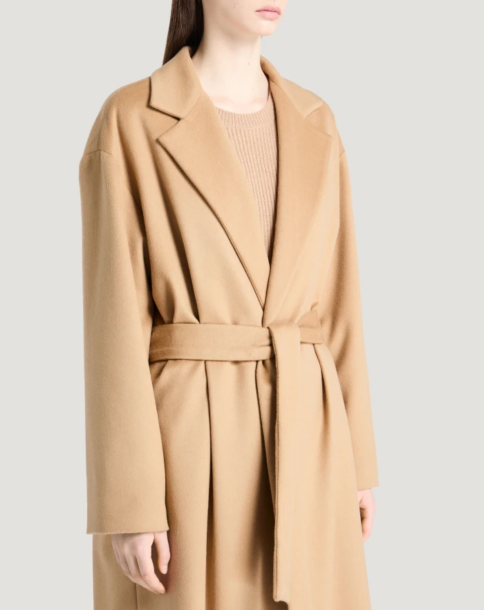 Pantaloni Torino Cappotto In Drap Di Lana E Cachemire