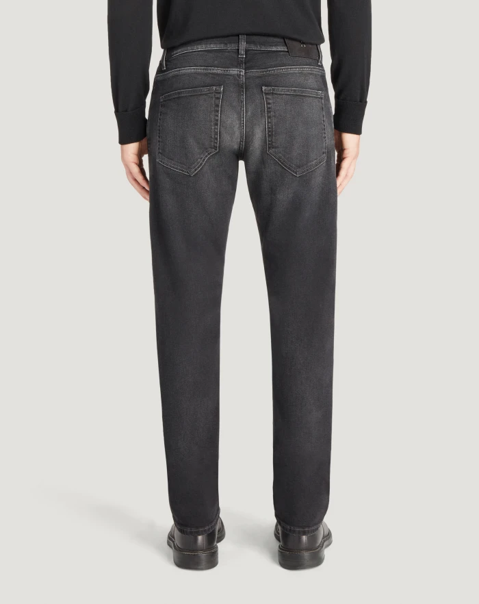 Pantaloni Torino Jeans Breakbeat In Black Denim Double