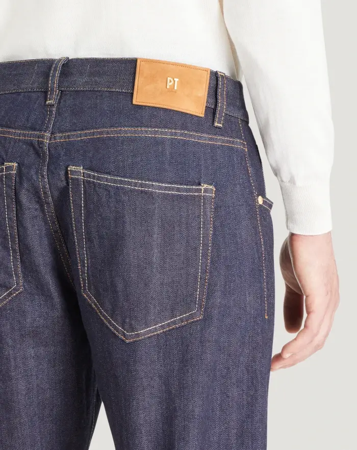 Pantaloni Torino Jeans Breakbeat In Denim Organico Stretch
