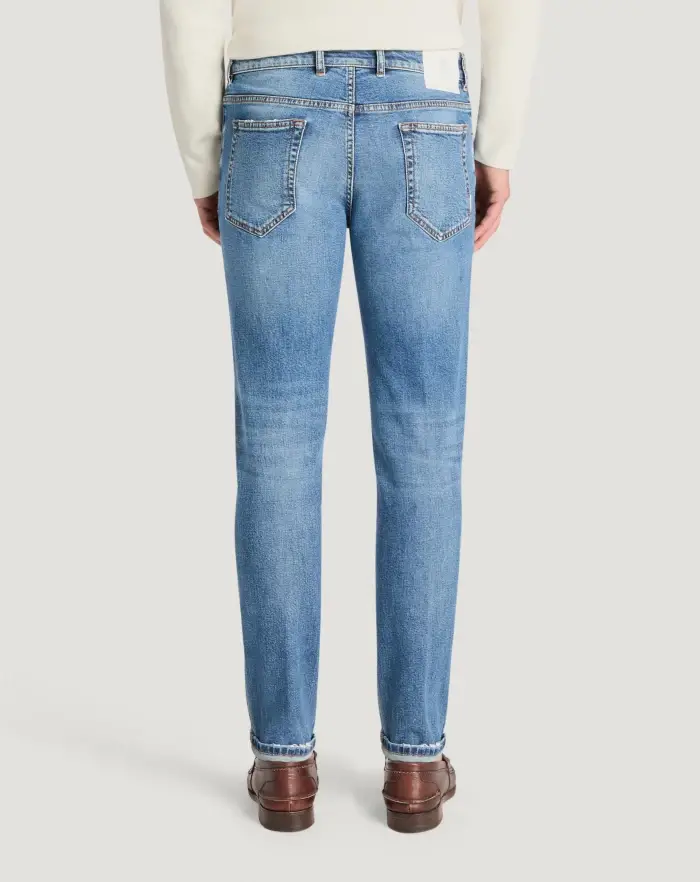 Pantaloni Torino Jeans Reggae In Denim Recycled Stretch