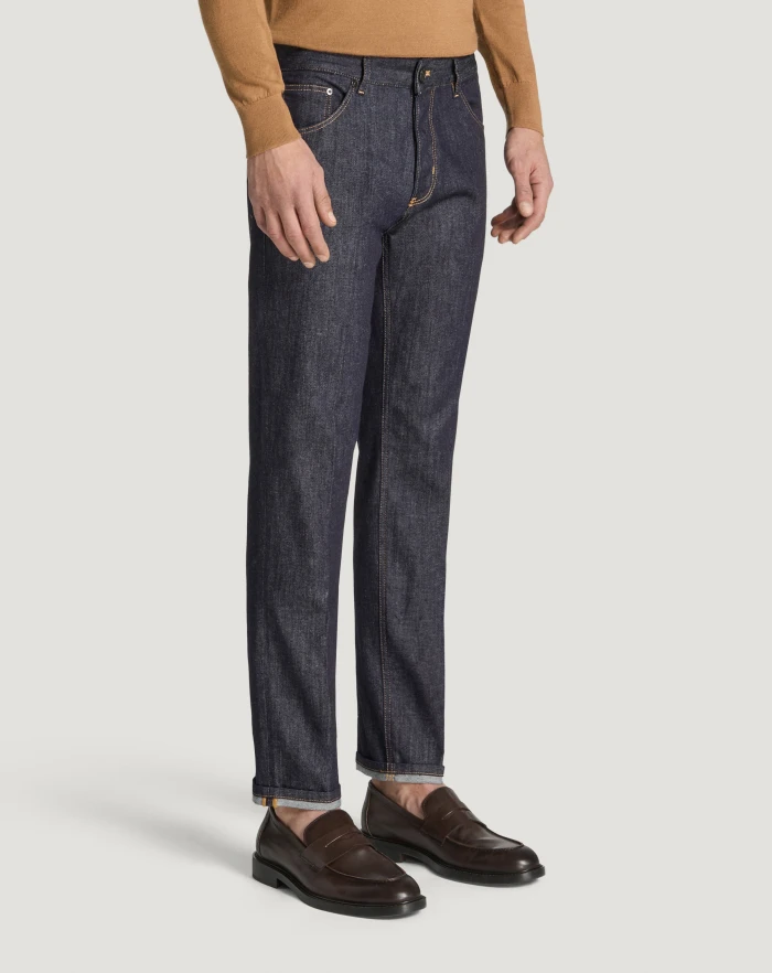 Pantaloni Torino Jeans Reggae In Stretch Indigo Batavia