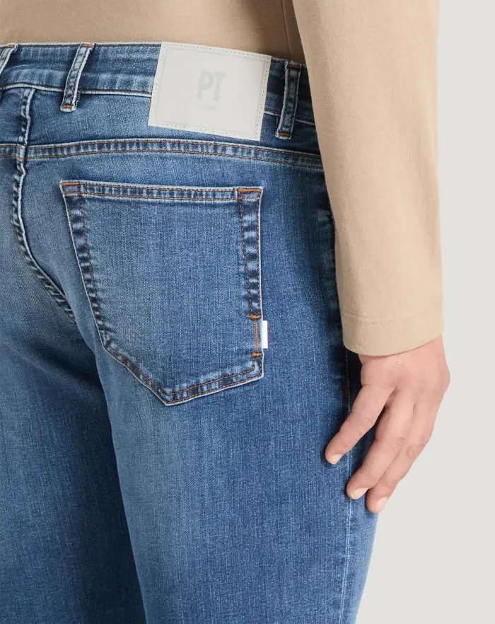 Pantaloni Torino Jeans Soul In Denim Stretch Indigo