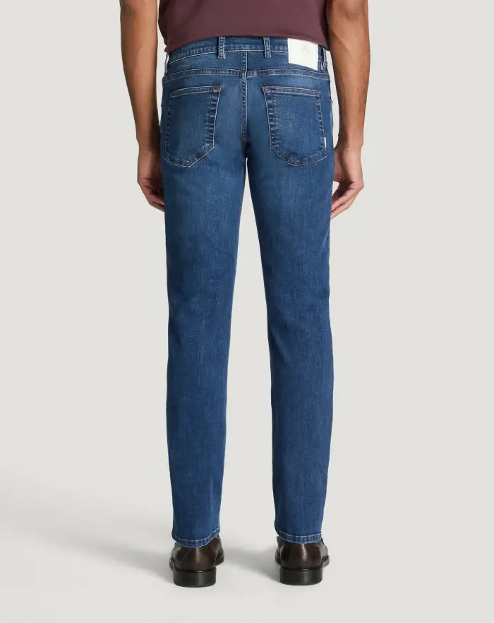 Pantaloni Torino Jeans Swing In Denim Stretch Indigo
