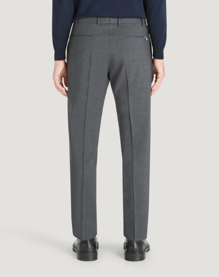 Pantaloni Torino Pantaloni Dieci In Batavia Di Lana