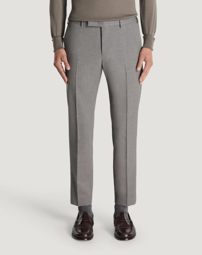 Pantaloni Torino Pantaloni Dieci in batavia di lana