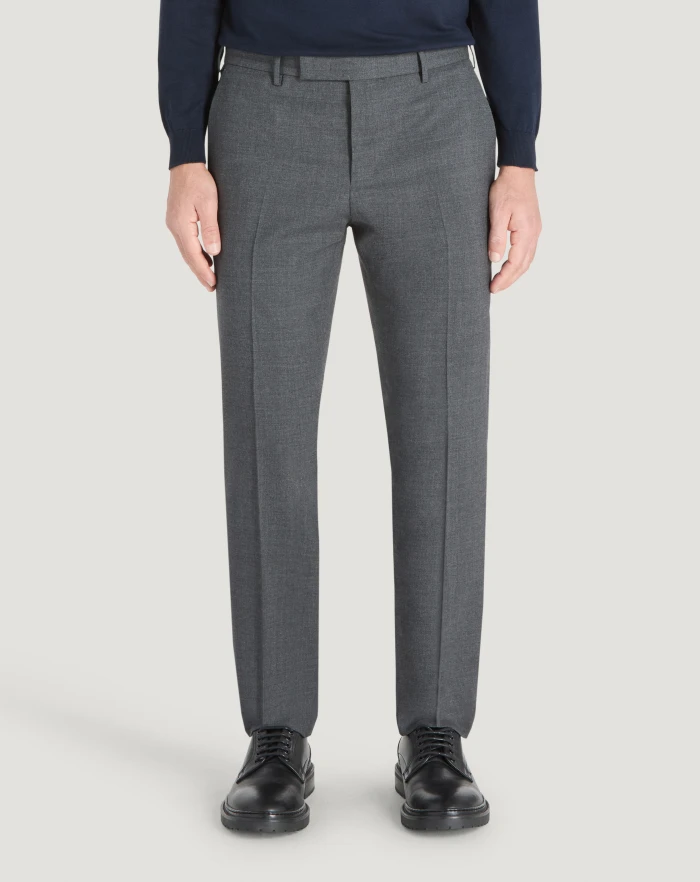 Pantaloni Torino Pantaloni Dieci in batavia di lana