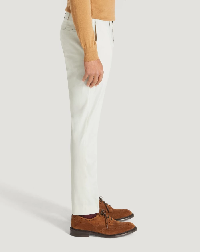 Pantaloni Torino Pantaloni Dieci In Gabardina Stretch