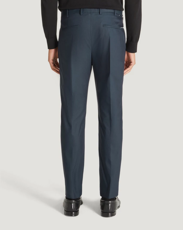 Pantaloni Torino Pantaloni Dieci In Gabardina Stretch