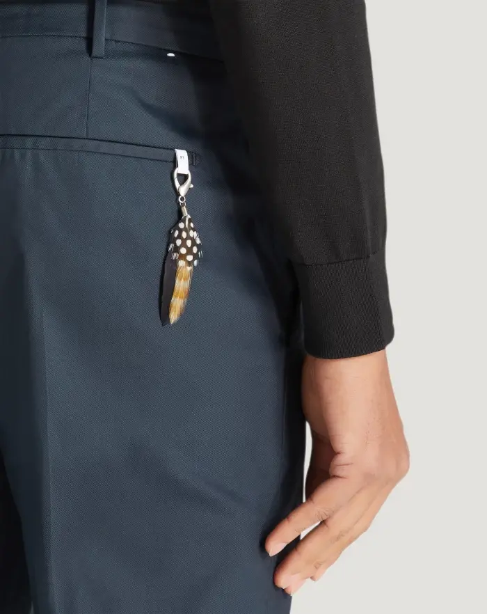 Pantaloni Torino Pantaloni Dieci In Gabardina Stretch