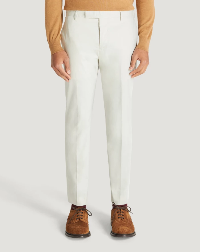 Pantaloni Torino Pantaloni Dieci in gabardina stretch