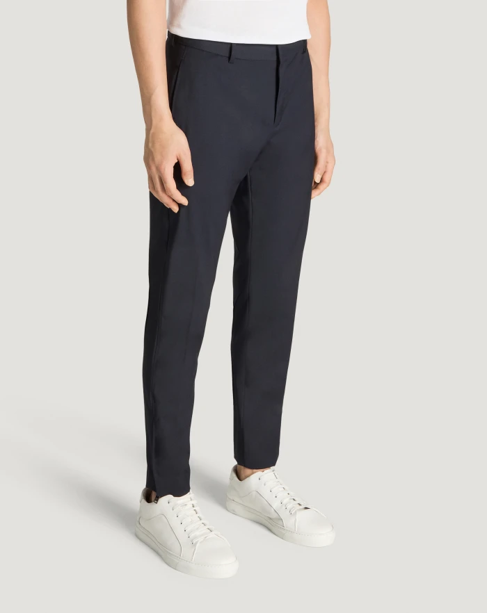 Pantaloni Torino Pantaloni Epsilon Zip In Lana Active